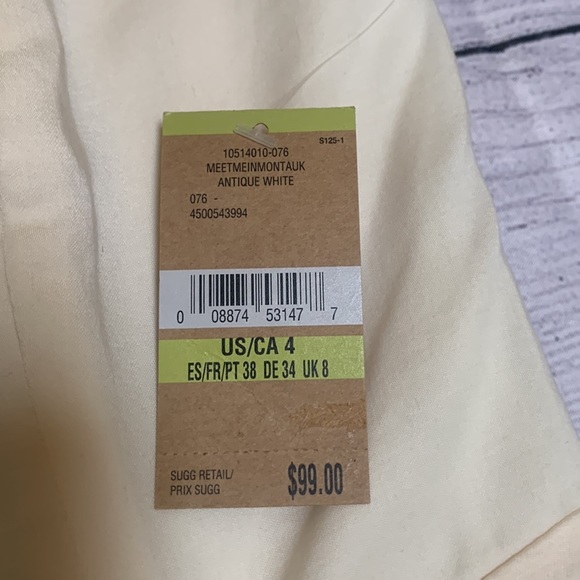 Rachel Roy Strapless Short Dress - Cream - Picture 11 of 15